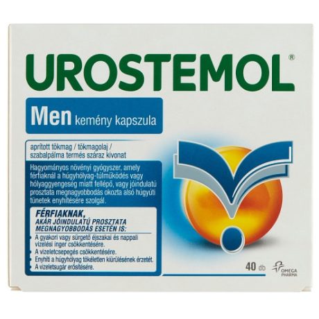 UROSTEMOL MEN kemény kapszula 40 DB