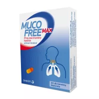 Mucofree Max 75 mg retard kemény kapszula 20 db