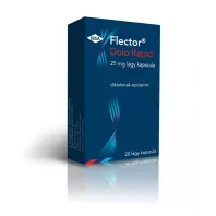 FLECTOR DOLO RAPID 25 mg lágykapszula 20 db