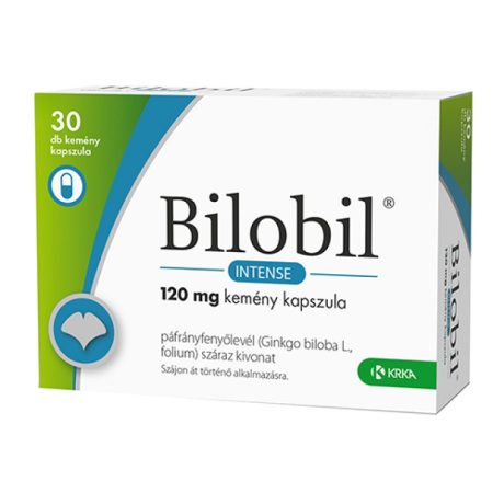 BILOBIL INTENSE kemény kapszula 120 mg 30 db
