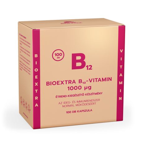 BIOEXTRA B12-VITAMIN 1000 µg kapszula 100 db