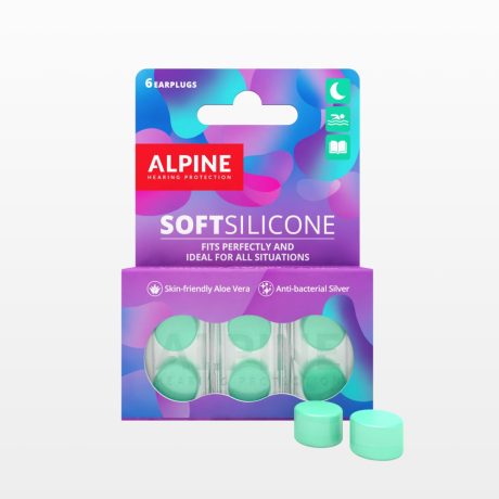 ALPINE SOFTSILICONE formázható szilikon füldugó 3 pár