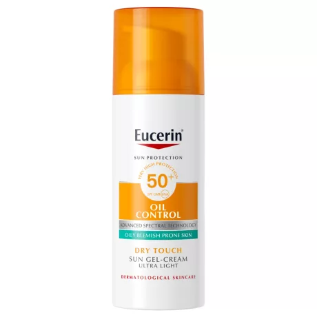 EUCERIN SUN oil control krém-gél arcra FF50+ 50 ml