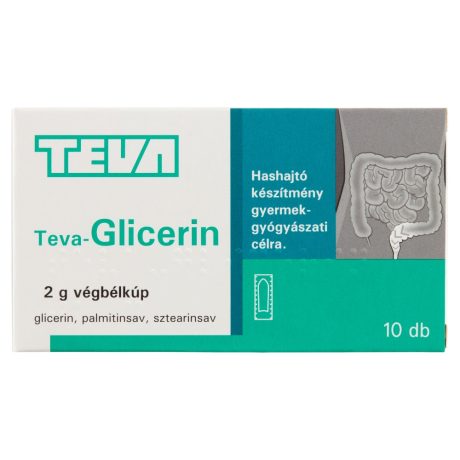 TEVA-GLICERIN 2 g végbélkúp 10 db