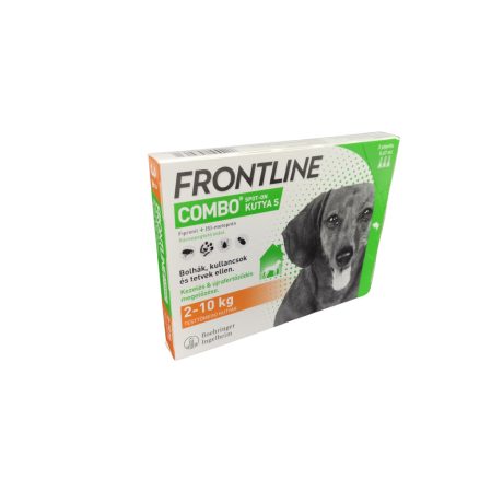 FRONTLINE Combo rácsepegtető oldat kutyának S (2-10 kg) 3x