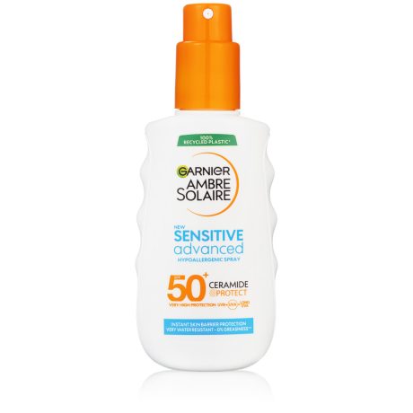 GARNIER AMBRE SOLAIRE SENSITIVE ADVANCED spray pumpás SPF50+ 150 ml