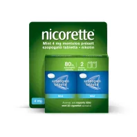 NICORETTE MINT 4 mg szopogató tabletta 2x40 db