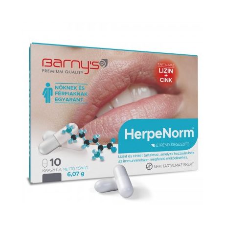 BARNY'S HERPENORM étrend-kiegészítő kapszula 10 db