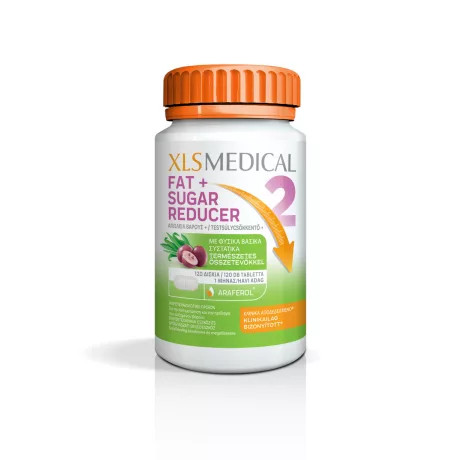 XL-S FAT+SUGAR REDUCER testsúlycsökkentő tabletta 120 db