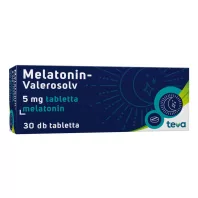 MELATONIN-VALEROSOLV 5 mg tabletta 30 db