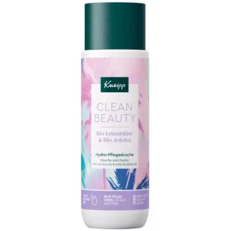 KNEIPP CLEAN BEAUTY HIDRATÁLÓ TUSFÜRDŐ - bio lótuszvirággal 200 ml