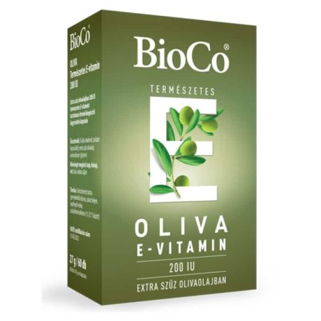 BIOCO OLIVA TERMÉSZETES E-VITAMIN kapszula 60 db