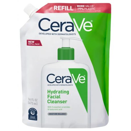 CERAVE hidratáló tisztító krém utántöltő 473 ml