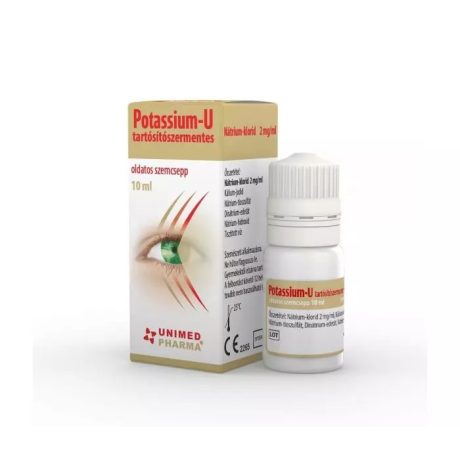 POTASSIUM-U tartósítószermentes oldatos szemcsepp 10 ml