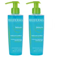 BIODERMA SÉBIUM MOUSSANT gél 2x200 ml VIRTUÁLIS