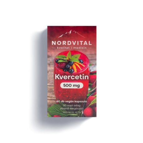 NORDVITAL KVERCETIN 500 mg vegán kapszula 60 db