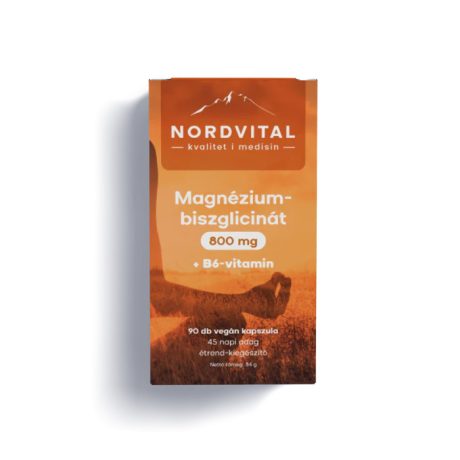 NORDVITAL MAGNÉZIUM-BISZGLICINÁT kapszula 90 db