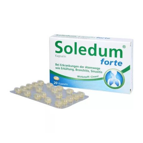 SOLEDUM FORTE 200 mg gyomornedv-ellenálló lágy kapszula 20 db