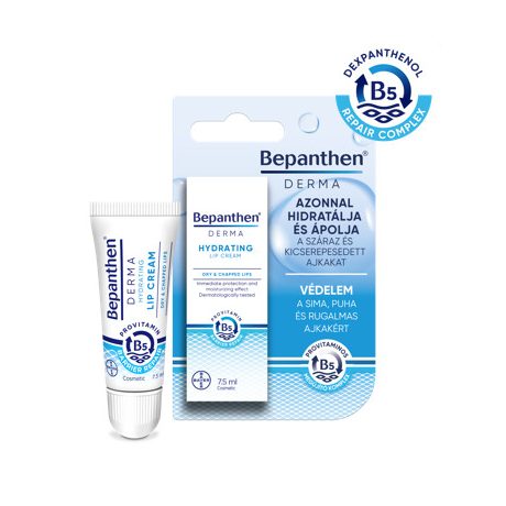 BEPANTHEN DERMA hidratáló ajakápoló krém 7,5 g
