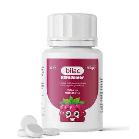 BILAC KID & JUNIOR rágótabletta 30 db