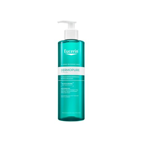 EUCERIN DERMOPURE CLINICAL CORRECTING CLEANSER mélytisztító gél arcra és testre 400 ml
