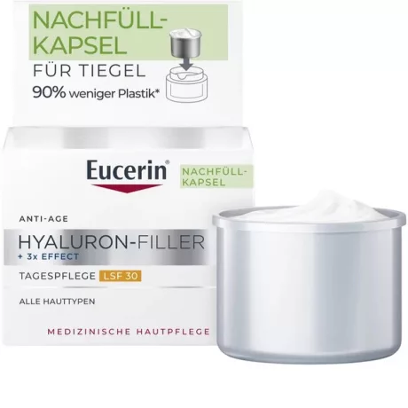 EUCERIN HYALURON-FILLER öko-utántöltő nappali krém minden bőrtípusra SPF30 50 ml