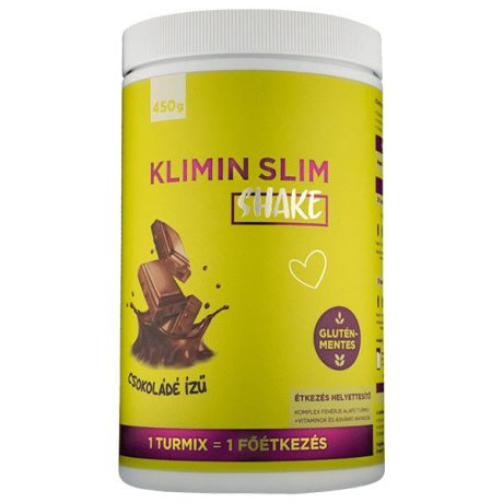 KLIMIN SLIM shake csokoládé ízű 450 g