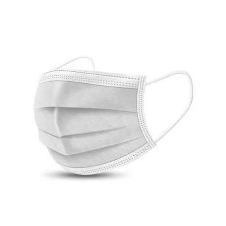 SZÁJMASZK SZÍNES - fehér 1 db