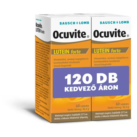 OCUVITE LUTEIN FORTE tabletta 60 db + 60 db