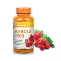 VITAKING ACEROLA C-500 eper ízű rágótabletta 40 db