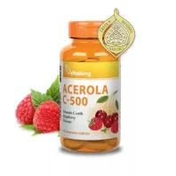 VITAKING ACEROLA C-500 málna ízű rágótabletta 40 db
