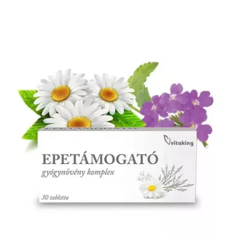 VITAKING EPETÁMOGATÓ gyógynövény komplex tabletta 30 db