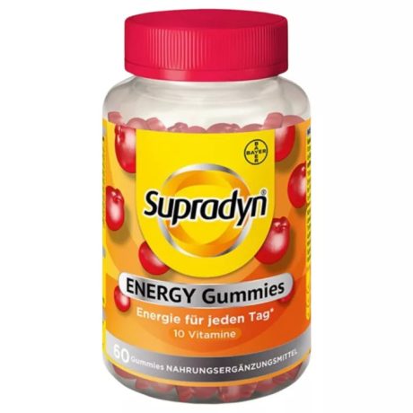 SUPRADYN ENERGY gumivitamin cseresznye ízű 60 db