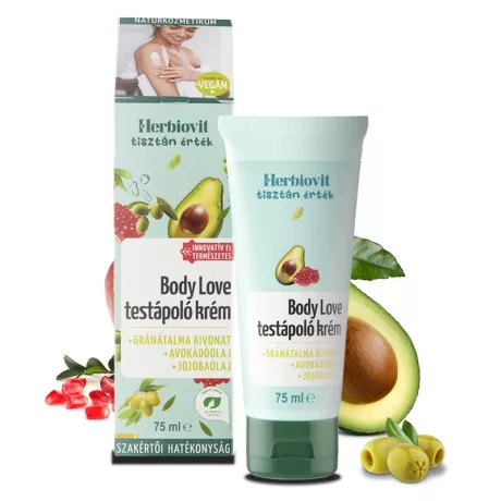 HERBIOVIT body love testápoló krém 75 ml