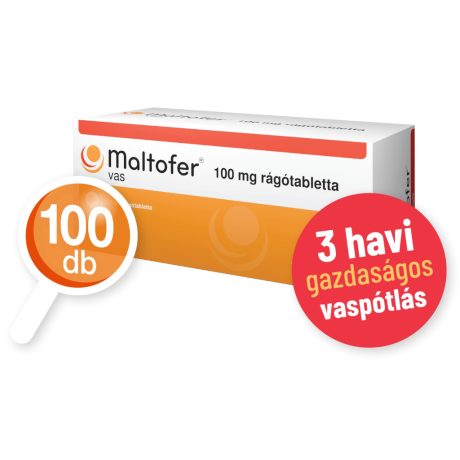 MALTOFER 100 mg rágótabletta 100 db