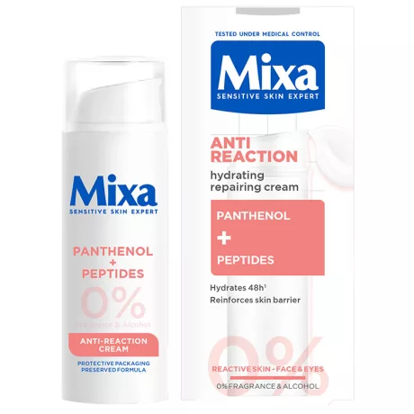 MIXA Anti-Reaction hidratáló regeneráló krém 50 ml