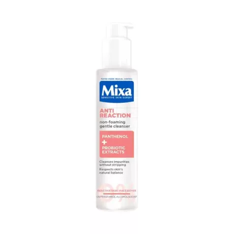 MIXA Anti-Reaction nyugtató nem habzó tisztító gél 150 ml