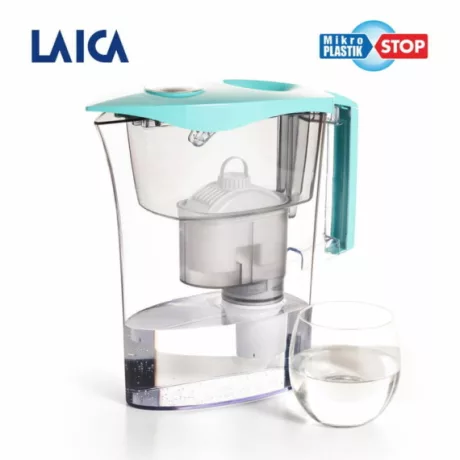 LAICA MIKROPLASTIC STOP vízszűrő kancsó, baktériumszűrő betéttel 1 db