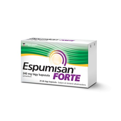 ESPUMISAN FORTE 240 mg lágy kapszula 20 db