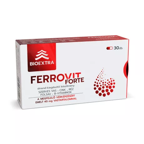 BIOEXTRA FERROVIT FORTE kapszula 30 db