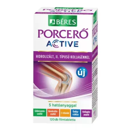 BÉRES PORCERŐ ACTIVE filmtabletta 120 db