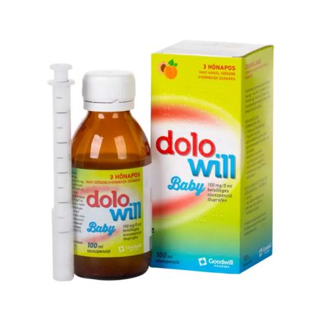 DOLOWILL BABY 100 mg/5 ml szuszpenzió 100 ml
