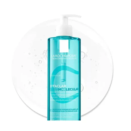 LA ROCHE-POSAY EFFACLAR SUPRAMOLECULAR mattító tisztító gél 400 ml