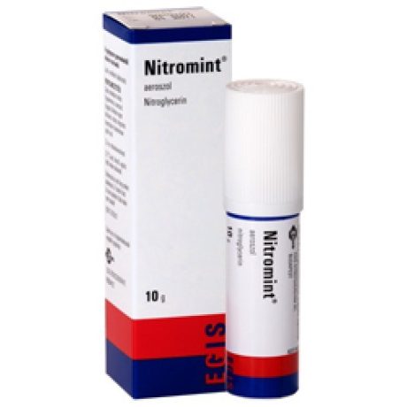 NITROMINT 8 mg/g szájnyálkahártyán alkalmazott spray 10 g