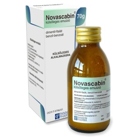 NOVASCABIN külsőleges emulzió 70 g