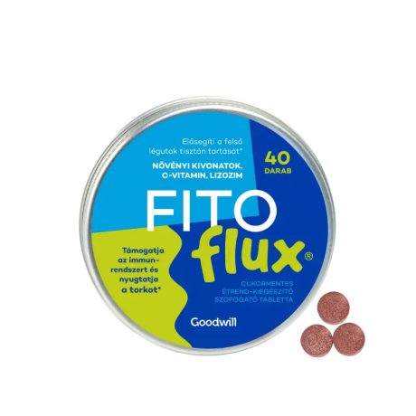 FITOFLUX szopogató tabletta 40x