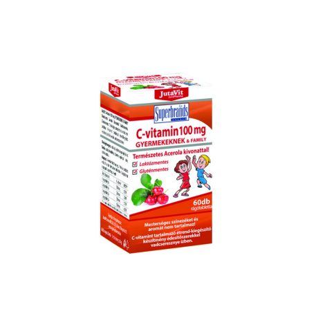 JUTAVIT C-VITAMIN 100 mg gyermekeknek rágótabletta 60 db