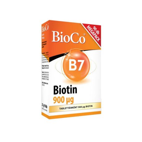 BIOCO BIOTIN 900 µg tabletta 90 db