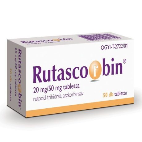 RUTASCORBIN 20 mg/50 mg tabletta 50 db