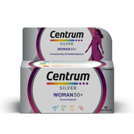 CENTRUM NŐKNEK 50+ A-Z-ig filmtabletta 90 db